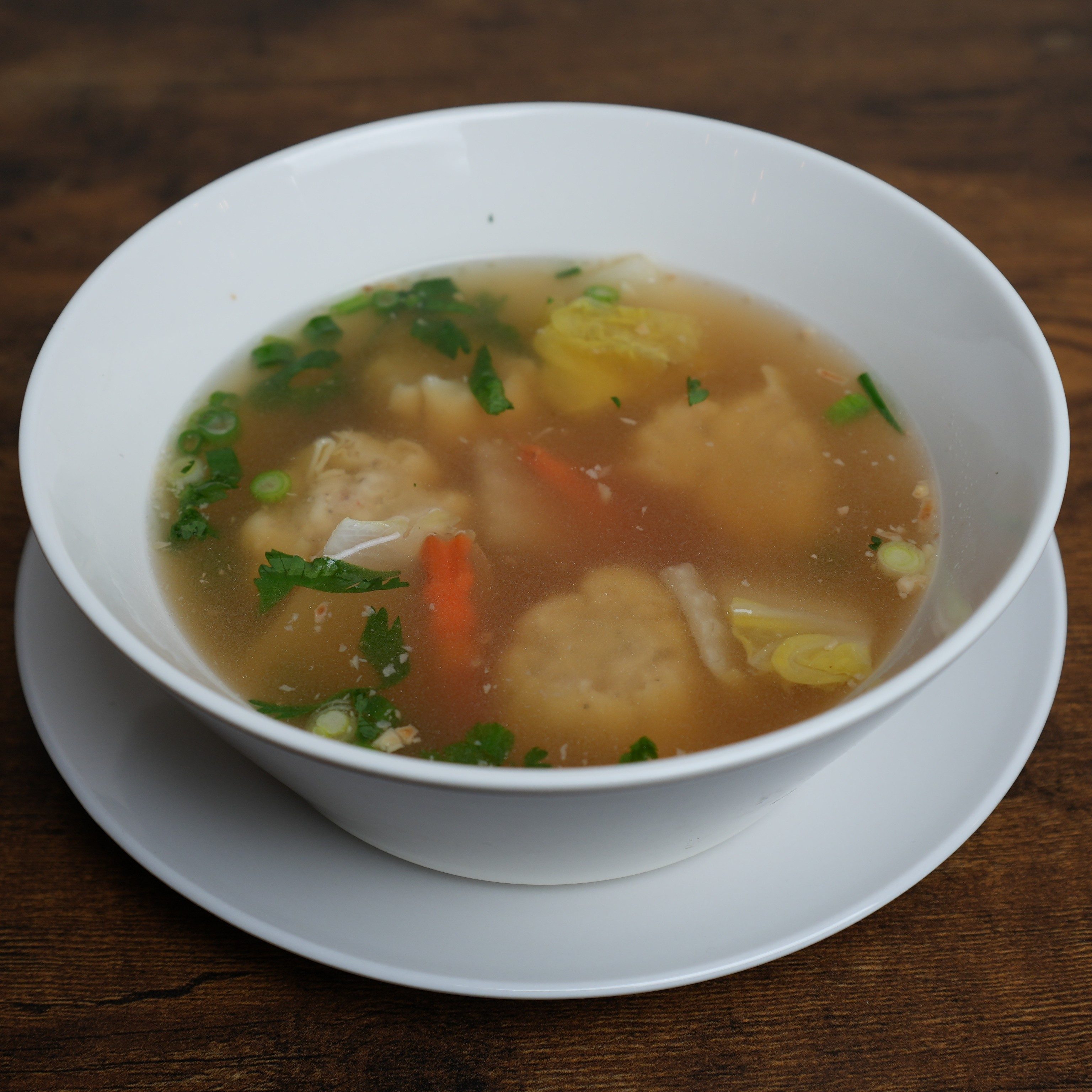 Dumpling Soup.