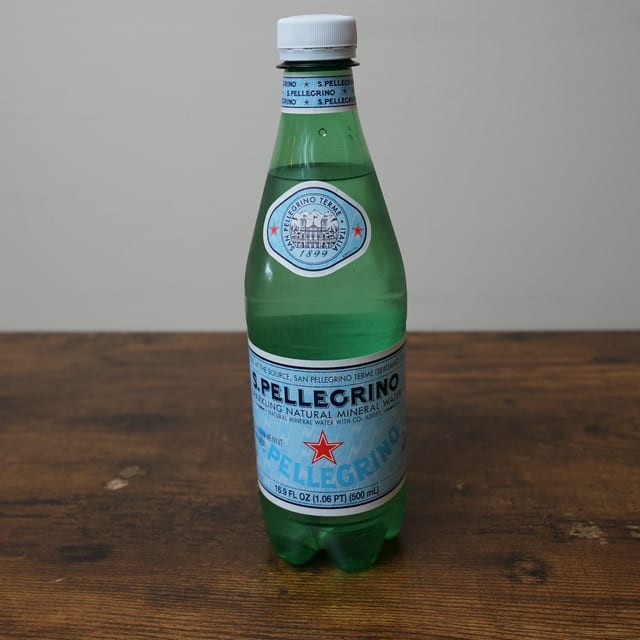BOTTLE of Sparking Pellegrino (16oz).
