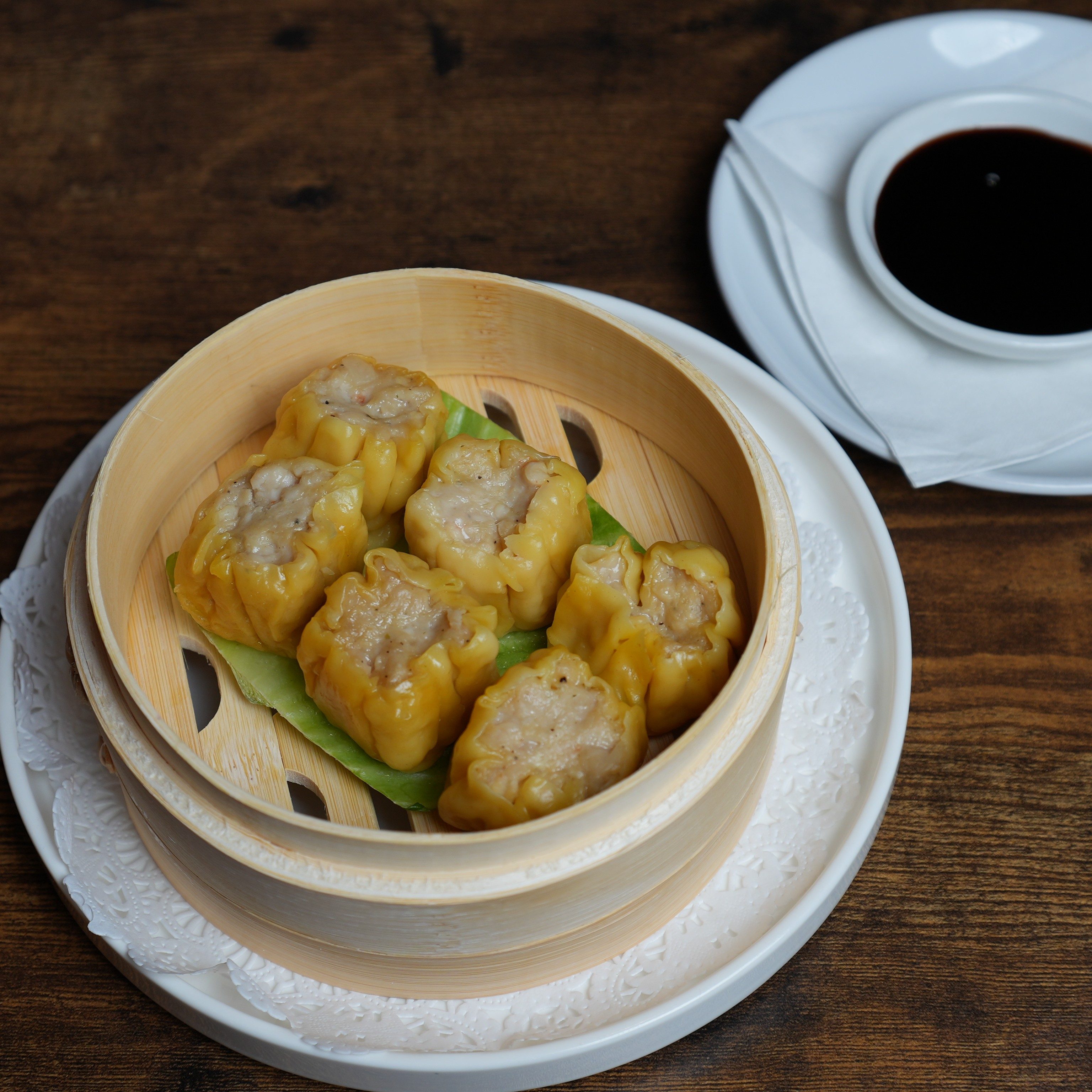 Steamed Dumplings.