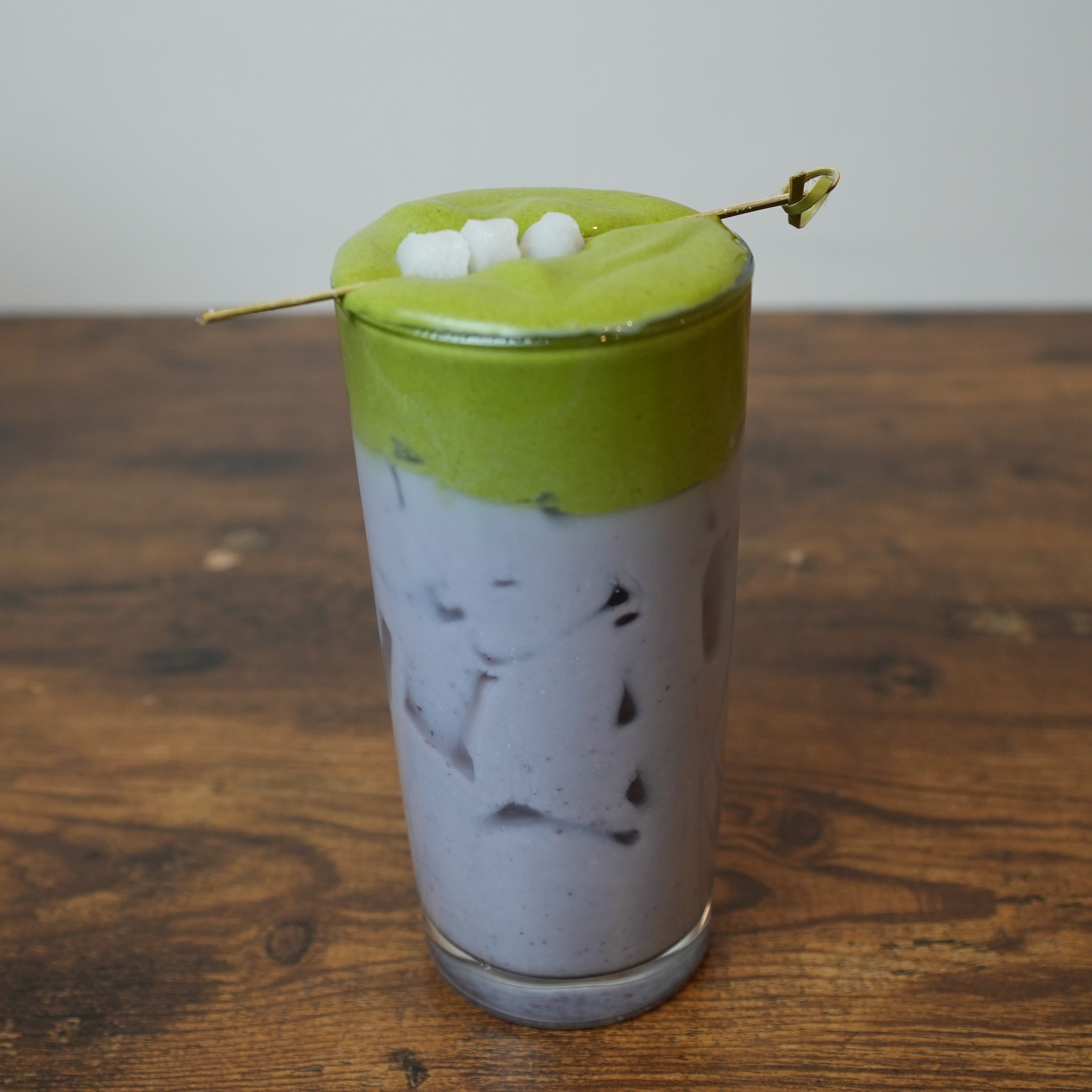 Blueberry Lavender Matcha Cloud.