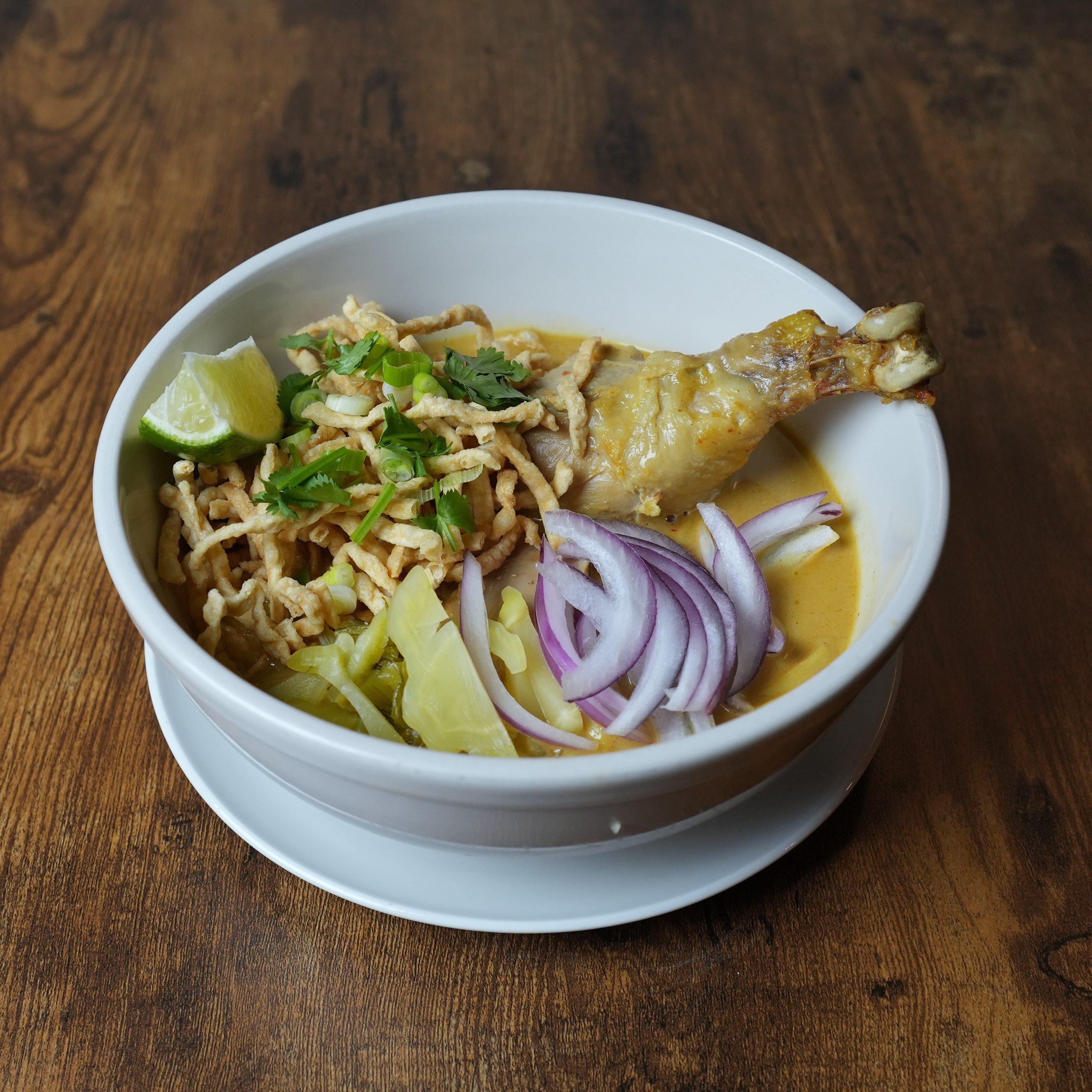 Khao Soi Noodles with Chicken Drum ONLY.