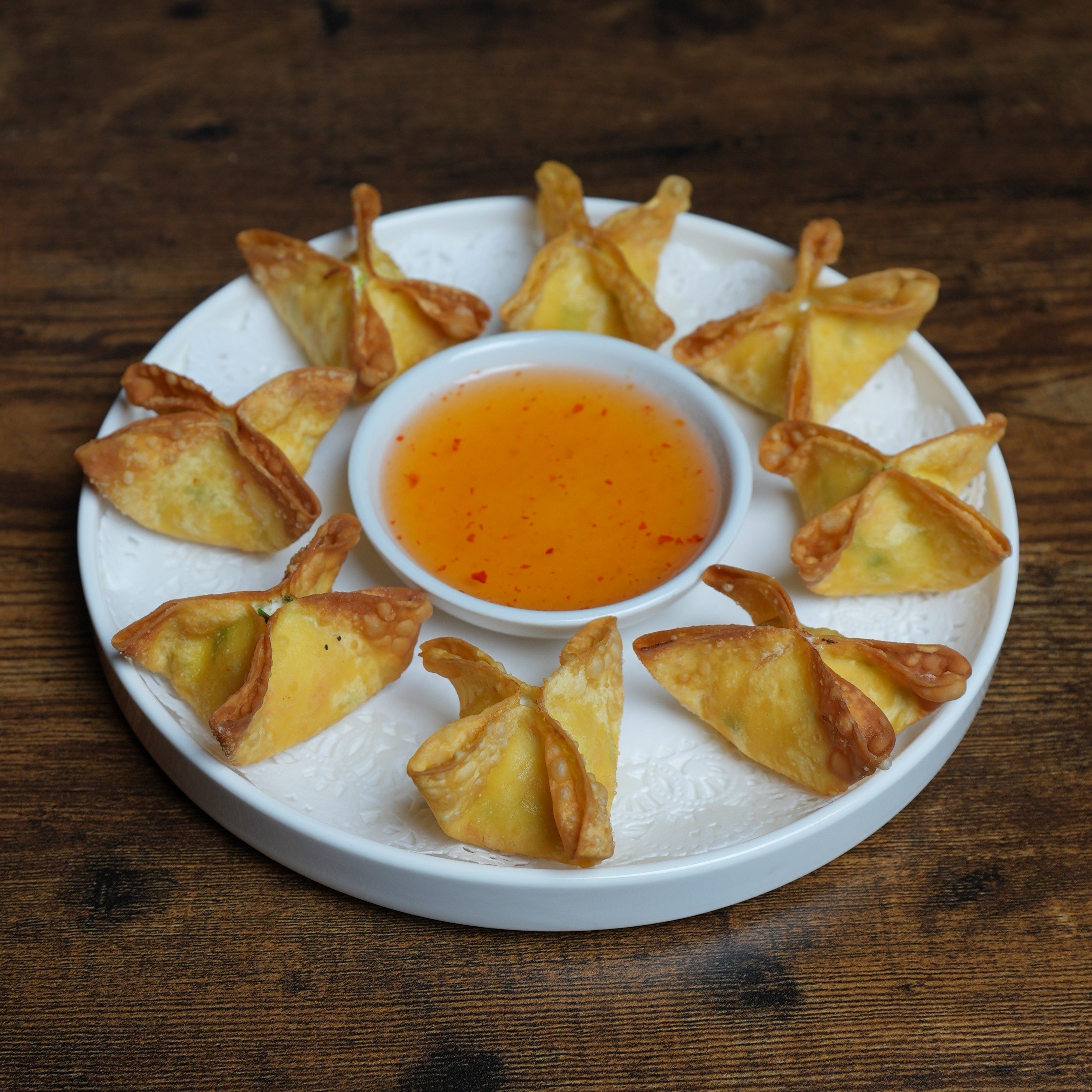 Crab Rangoons.