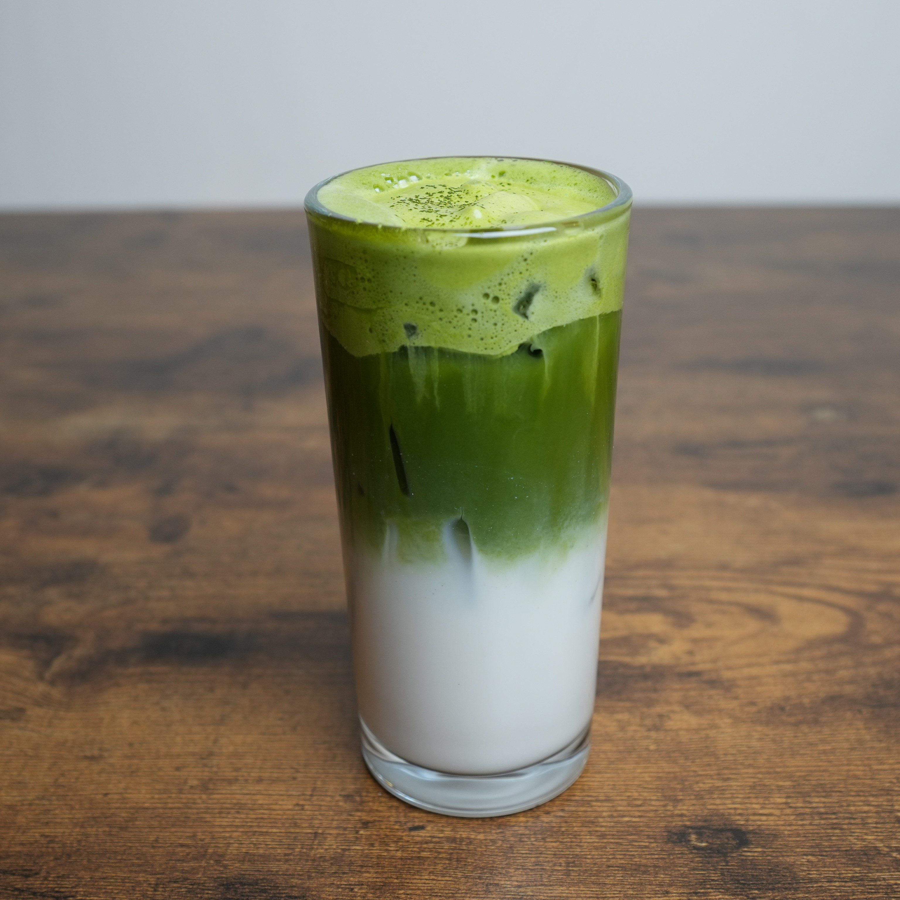 Double Matcha Latte.