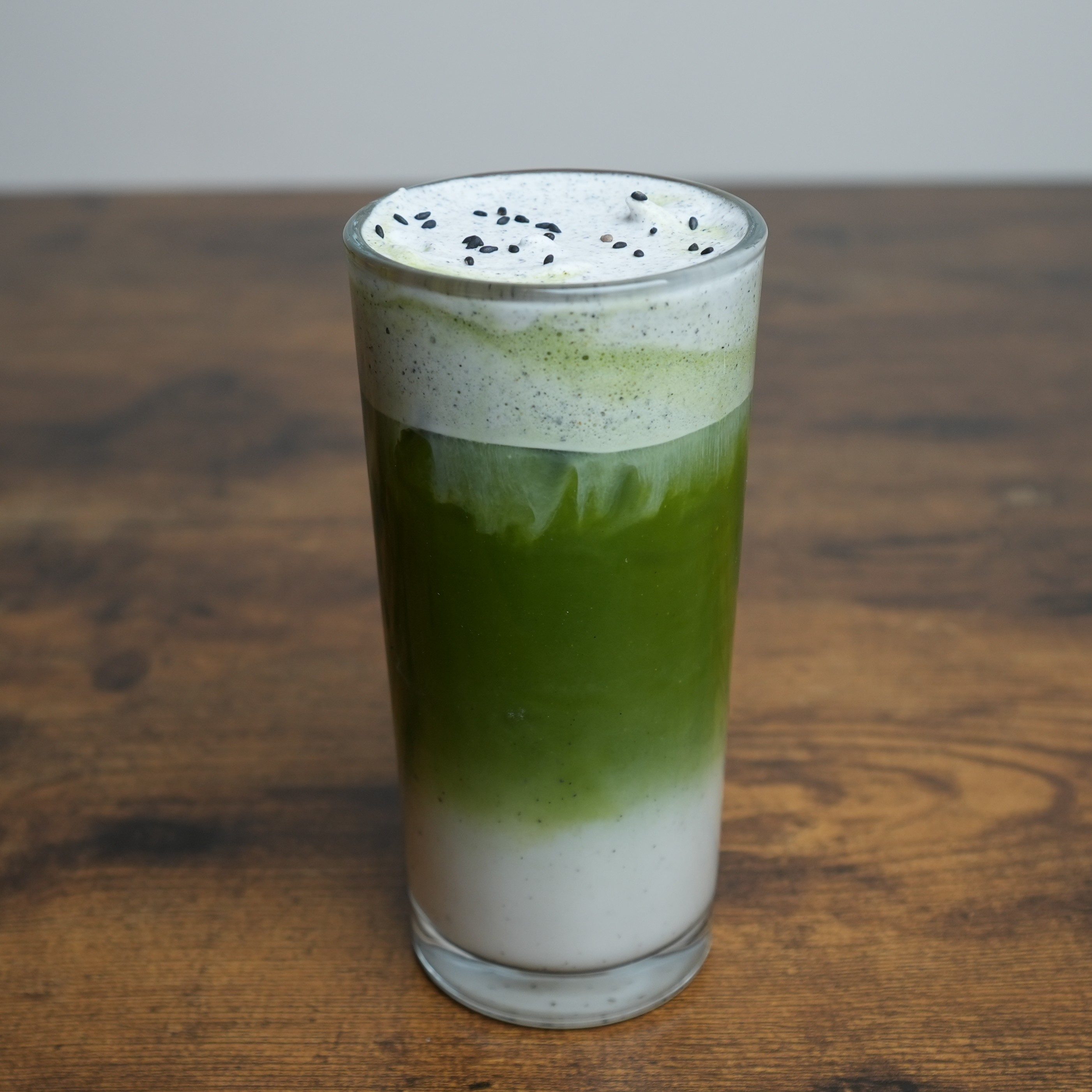 Black Sesame Creme Matcha.