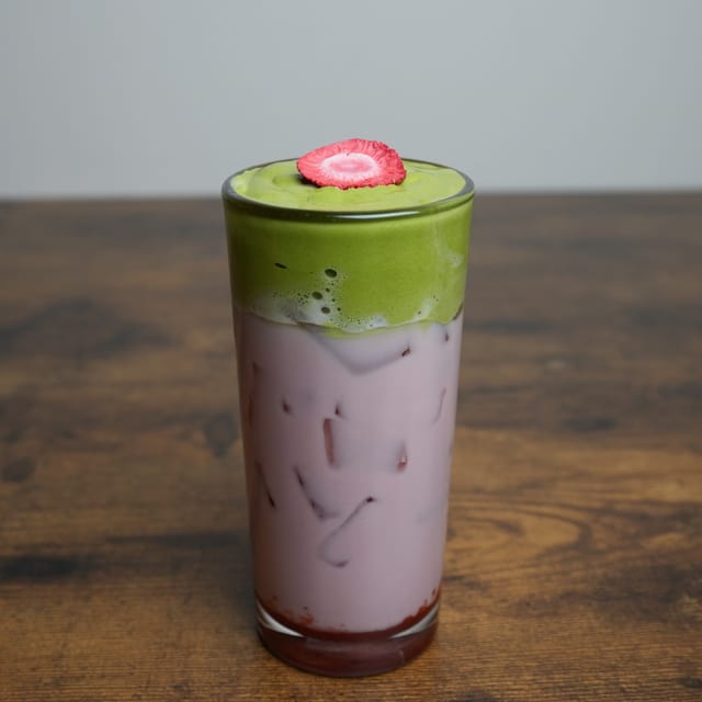 Strawberry Matcha Cloud.