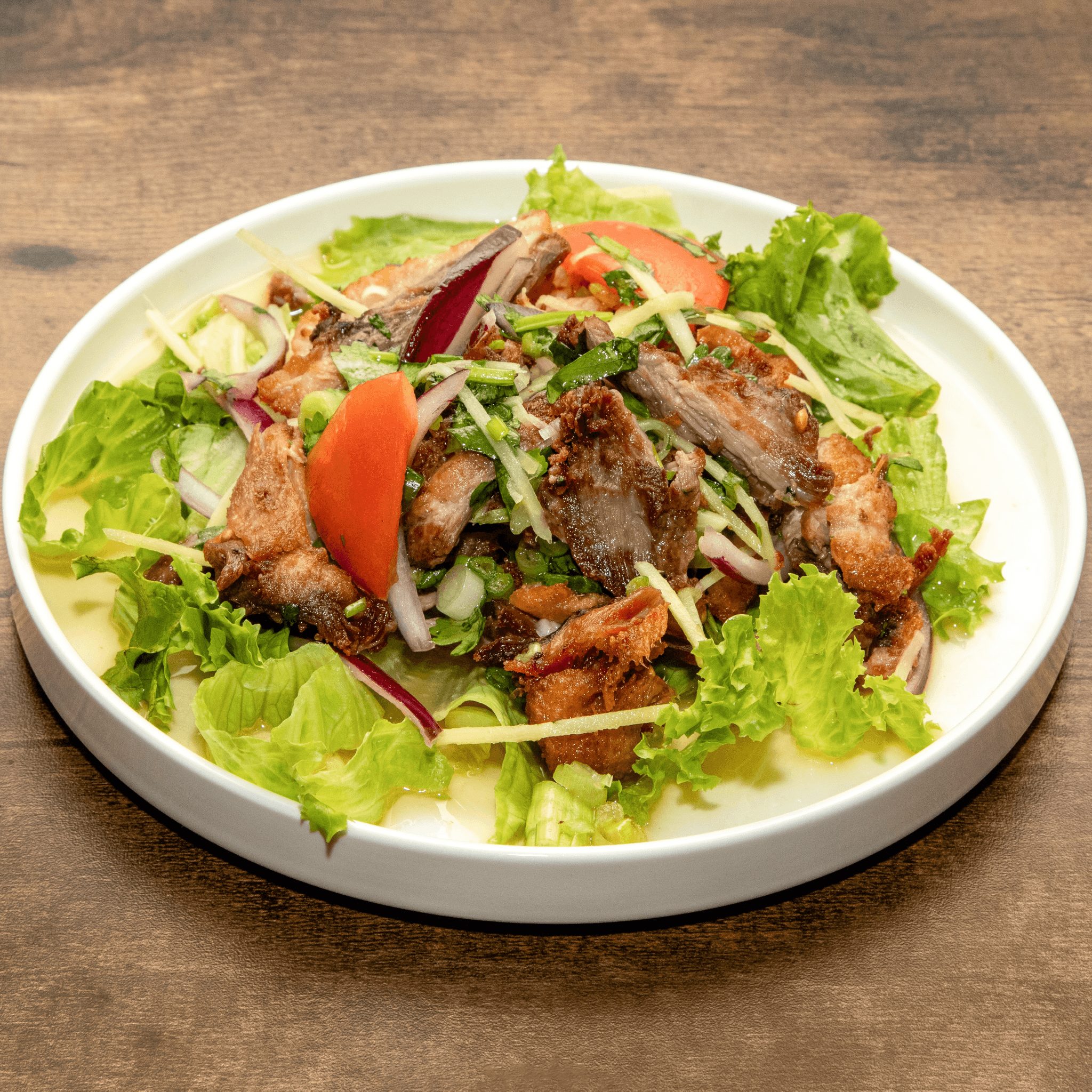 Yum Roast Duck Salad.