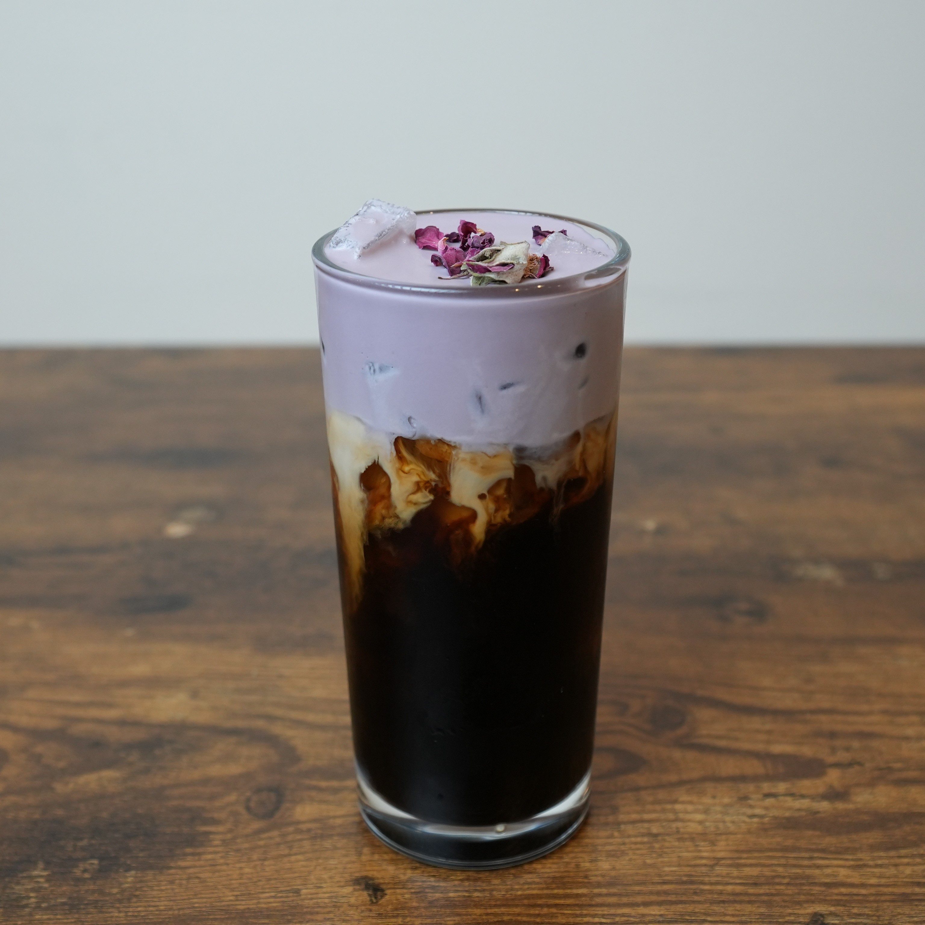 Thai Iced Coffee + Ube Cloud.