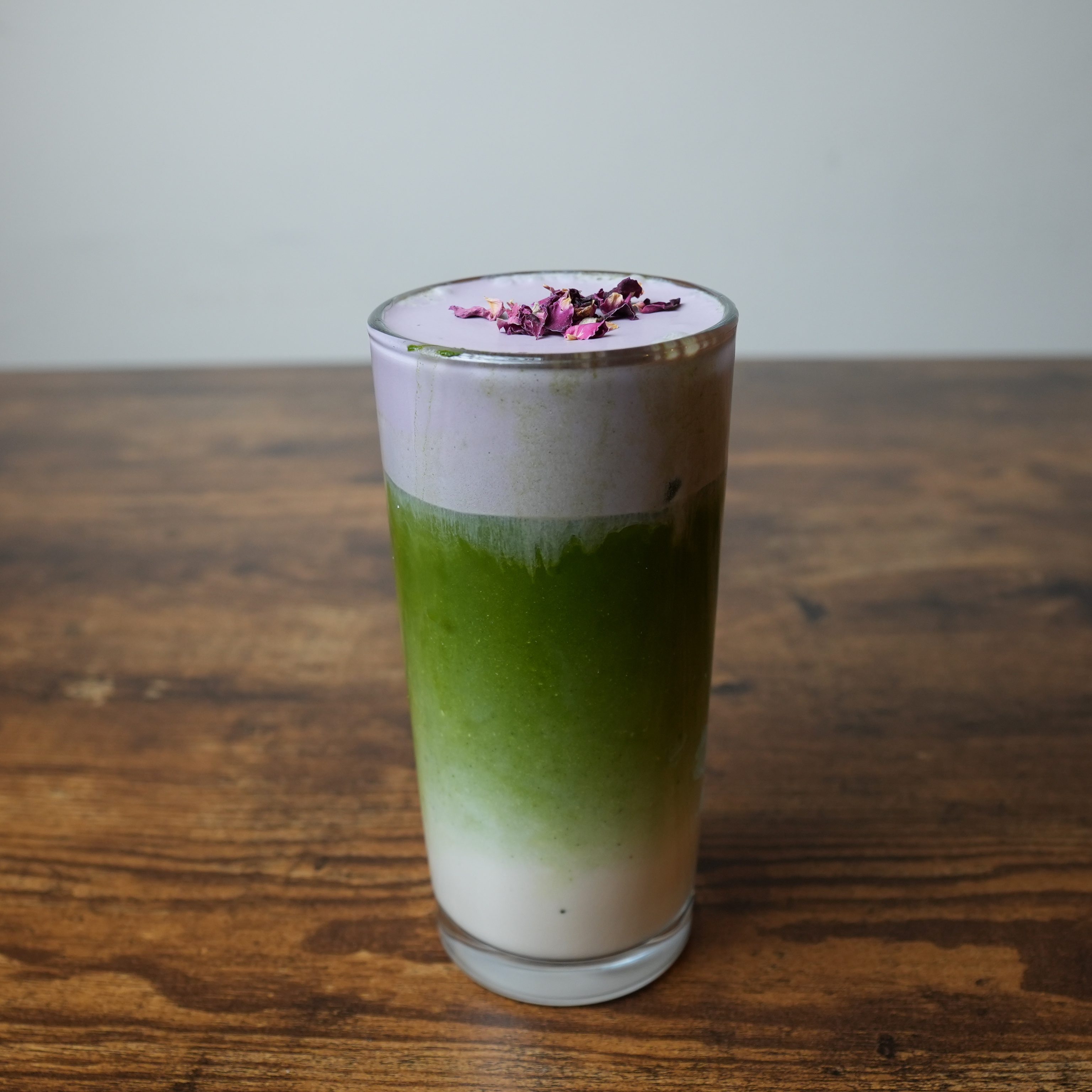 Ube Cloud Matcha Latte.