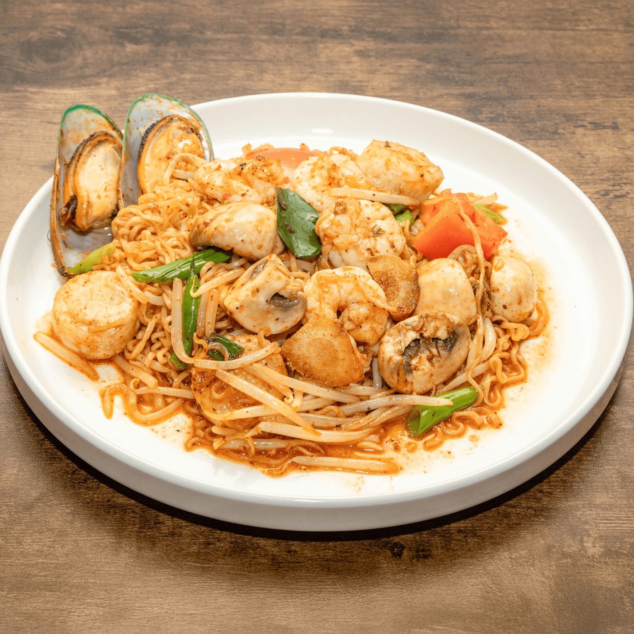 Tom Yum Mama Stir Fry.